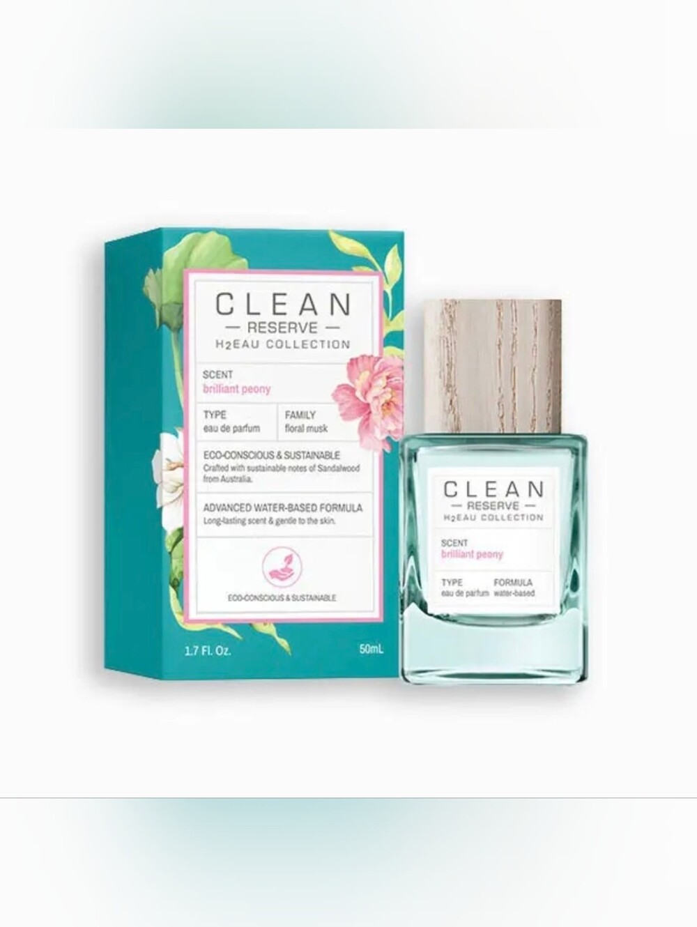 Clean Reserve H2 EAU Collection in Brilliant Peony
